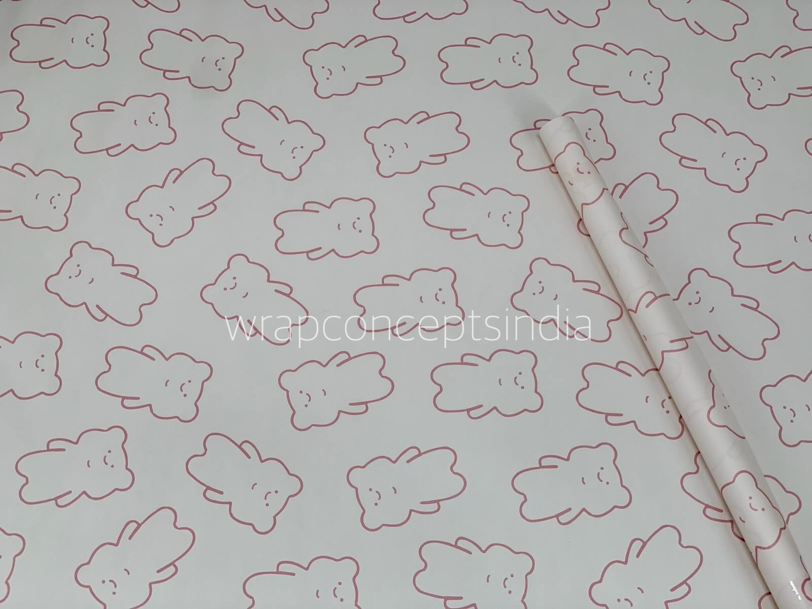 Bear & Bunny Delight Gift Wrap Set (Set of 2 Sheets)
