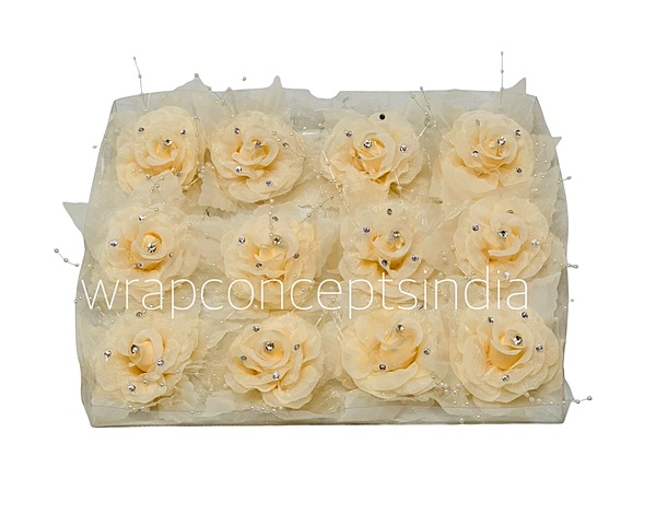 Moonlight Pearl Embellished Rose