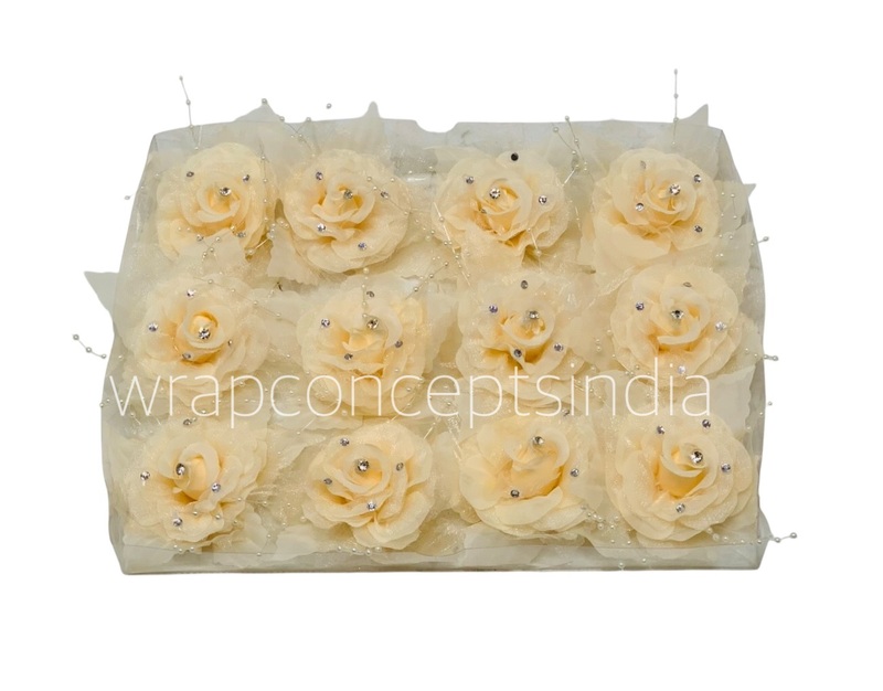 Moonlight Pearl Embellished Rose