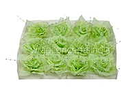 Lime Pearl Embellished Rose