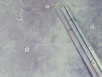 Lilac Trio Gift Wrap Set (Set of 3 Sheets)