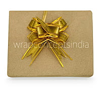 Print & Gold Pull Bows - 30mm