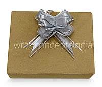 Print & Gold Pull Bows - 30mm