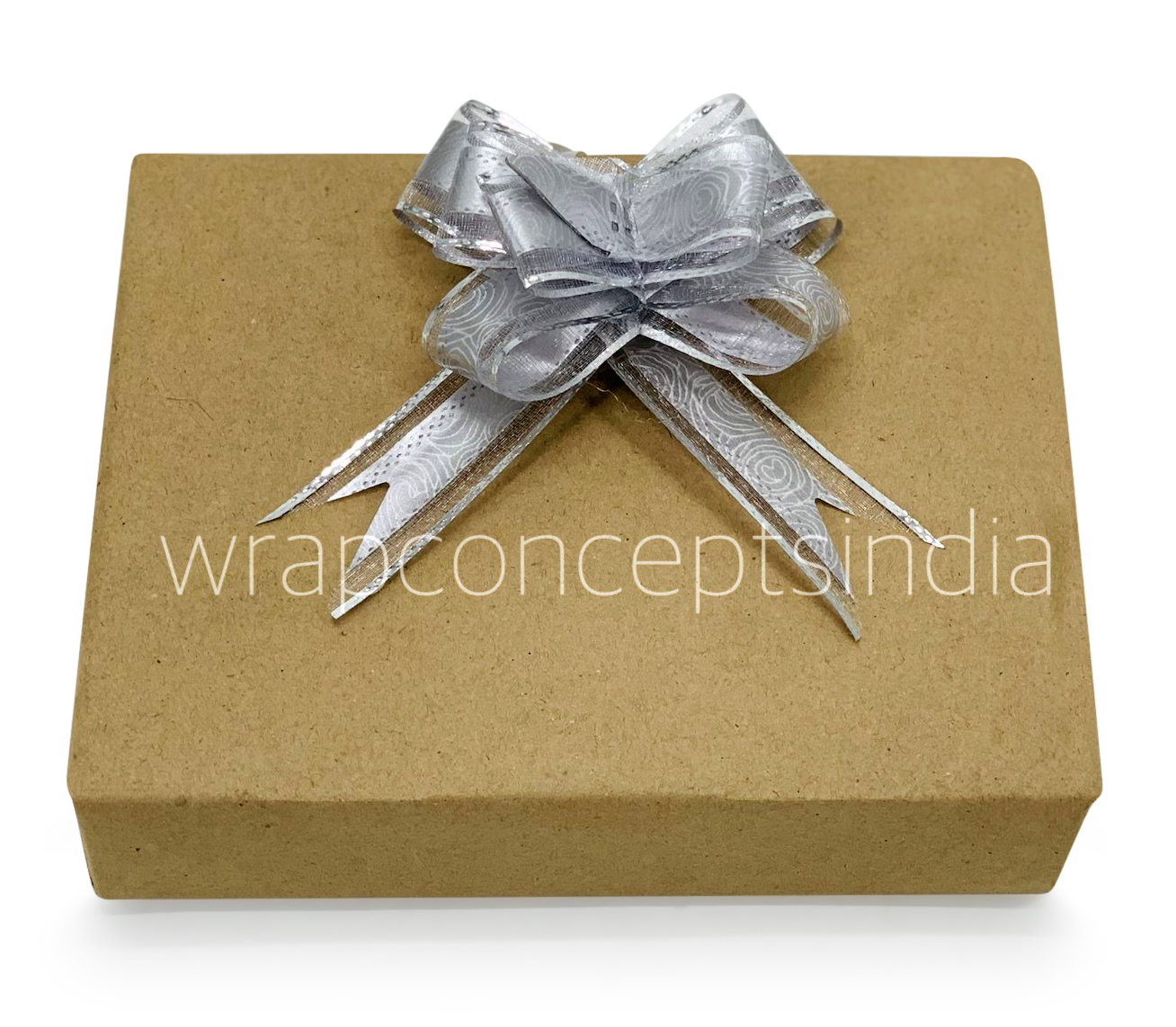 Print & Gold Pull Bows - 30mm