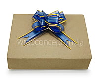 Print & Gold Pull Bows - 30mm