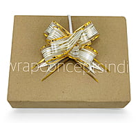 Print & Gold Pull Bows - 30mm