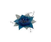 Blue Pearl Embellished Rose