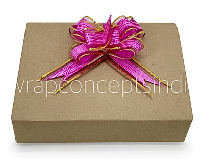 Print & Gold Pull Bows - 30mm