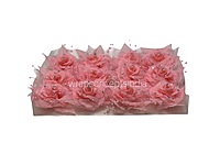 Soft Pink Pearl Embellished Rose