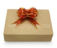 Print & Gold Pull Bows - 30mm