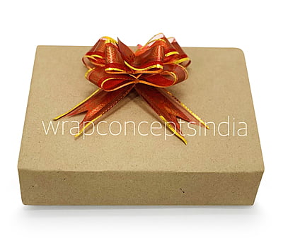 Print & Gold Pull Bows - 30mm