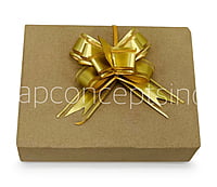 Organza & Metallic Pull Bows - 30mm