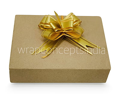 Organza & Metallic Pull Bows - 30mm