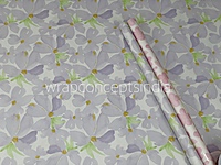 Blush & Lilac Bloom Gift Wrap Set – Lemon & Pink Blooms (Set of 2 Sheets)