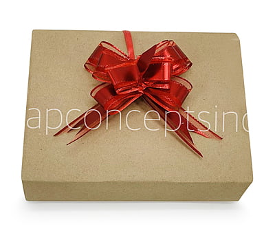 Organza & Metallic Pull Bows - 30mm