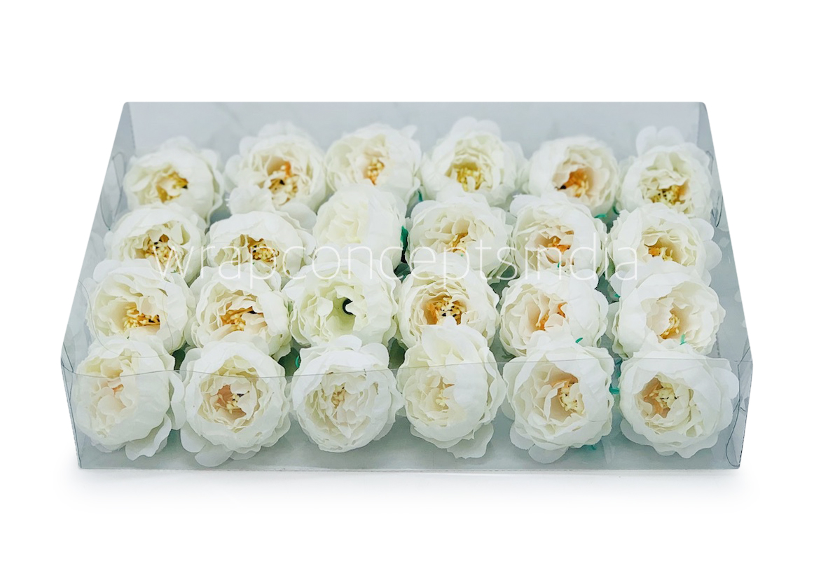 White Peonies (24 pcs)
