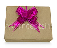 Organza & Metallic Pull Bows - 30mm