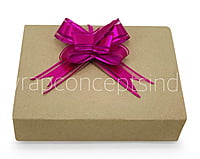 Organza & Metallic Pull Bows - 30mm