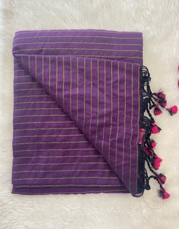 Veeksha - The Stripes Cotton Saree SWS96