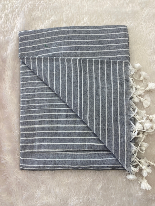 Veeksha - The Stripes Cotton Saree SWS96