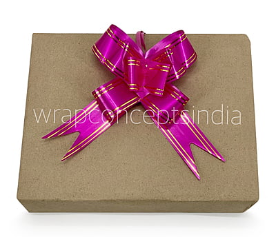 Pull Bows with Gold Edges - 30mm