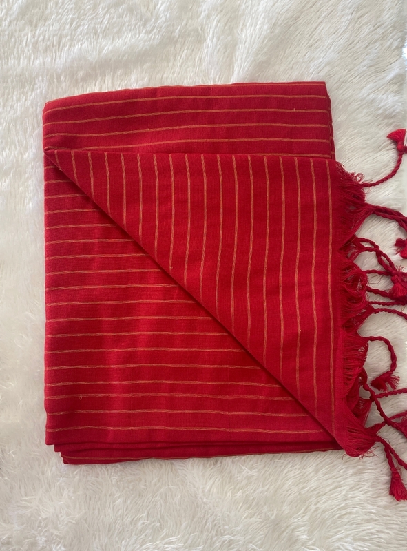 Veeksha - The Stripes Cotton Saree SWS96