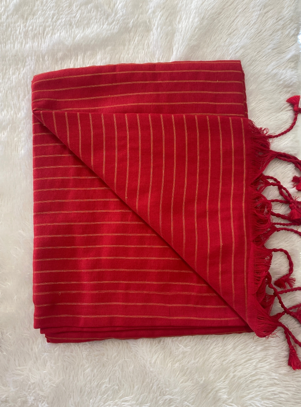 Veeksha - The Stripes Cotton Saree SWS98