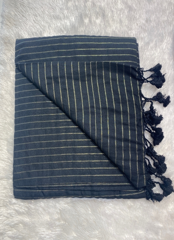 Veeksha - The Stripes Cotton Saree SWS96