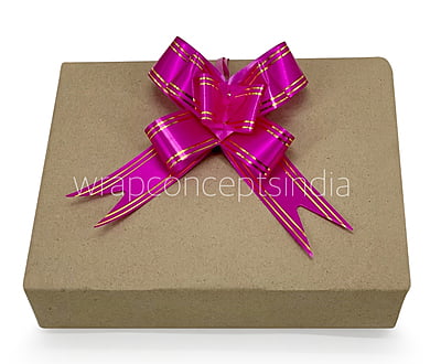 Pull Bows with Gold Edges - 30mm