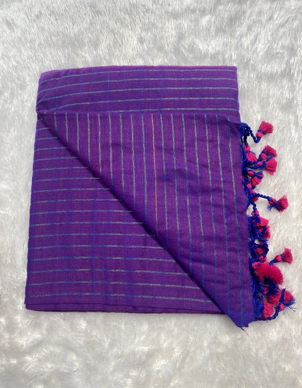 Veeksha - The Stripes Cotton Saree SWS98