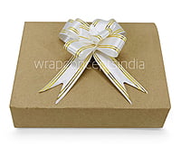 Pull Bows with Gold Edges - 30mm