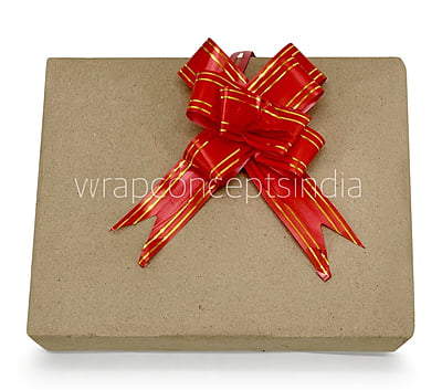 Pull Bows with Gold Edges - 30mm