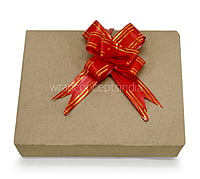 Pull Bows with Gold Edges - 30mm