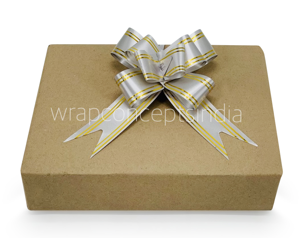 Pull Bows with Gold Edges - 30mm