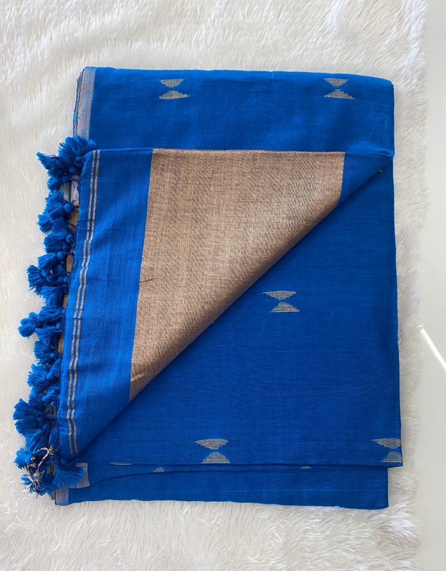 Veeksha - The Linen Cotton Saree SWS116