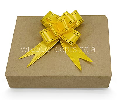 Pull Bows with Gold Edges - 30mm
