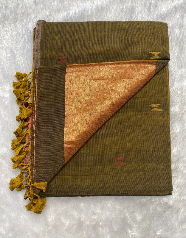 Veeksha - The Linen Cotton Saree SWS116