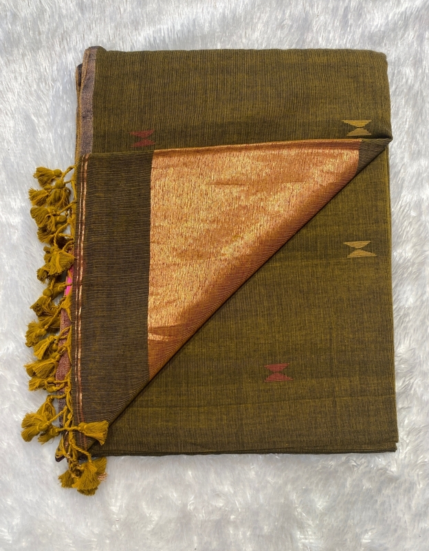 Veeksha - The Linen Cotton Saree SWS114