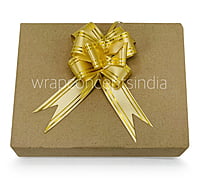 Pull Bows with Gold Edges - 30mm