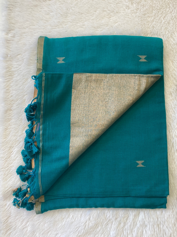 Veeksha - The Linen Cotton Saree SWS115