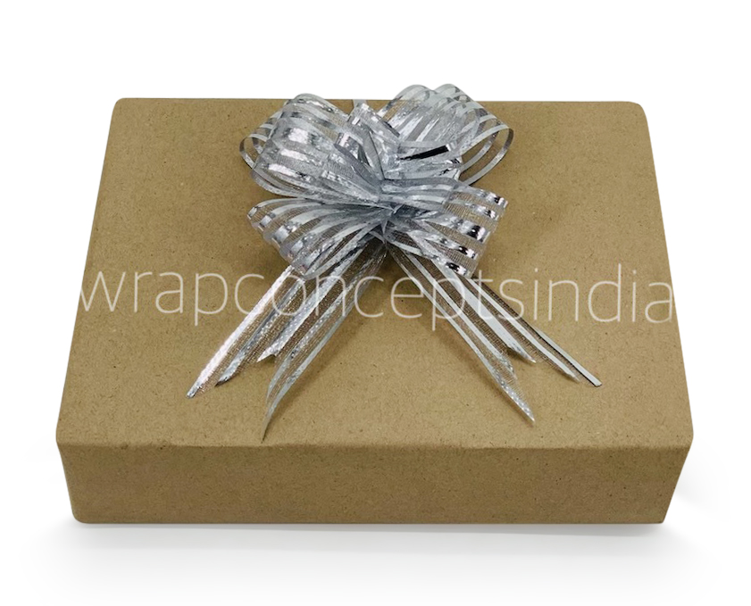 Organza Stripe Pull Bows - 30mm