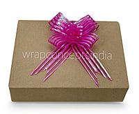 Organza Stripe Pull Bows - 30mm