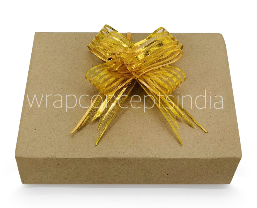 Organza Stripe Pull Bows - 30mm