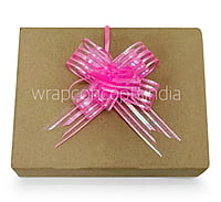 Organza Stripe Pull Bows - 30mm