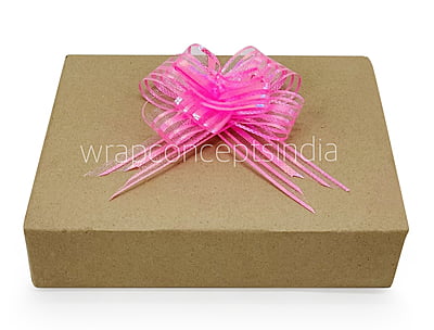 Organza Stripe Pull Bows - 30mm