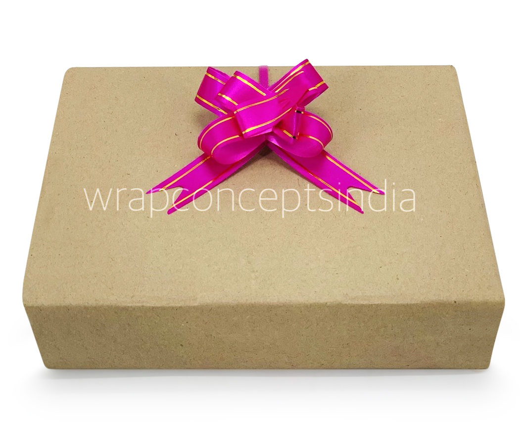 Pull Bows with Gold Edges - 20 mm