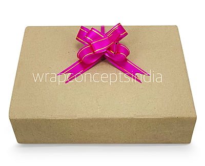 Pull Bows with Gold Edges - 20 mm