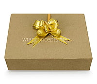 Pull Bows with Gold Edges - 20 mm