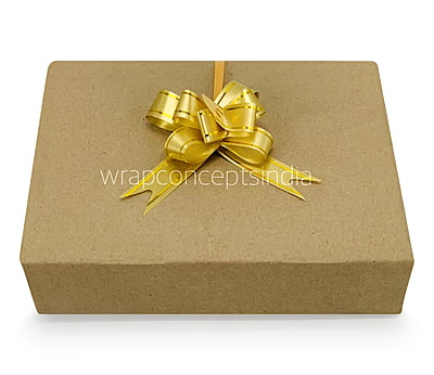 Pull Bows with Gold Edges - 20 mm