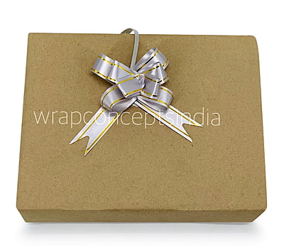 Pull Bows with Gold Edges - 20 mm